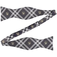 Navy Milwaukee Brewers Rhodes Self-Tie Bow Tie