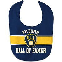 Nouveau-né et nourrisson WinCraft Milwaukee Brewers Future Hall Of Famer All Pro - Bavoir pour bébé