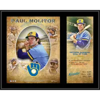 Fanatics Authentic Paul Molitor Milwaukee Brewers Framed 15 x 17 Hall of Fame Career Profile