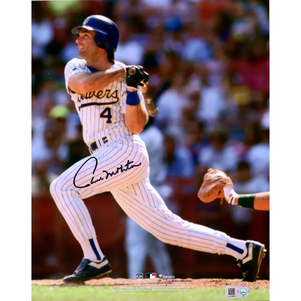 Christian Yelich Milwaukee Brewers Fanatics Authentic Autographed