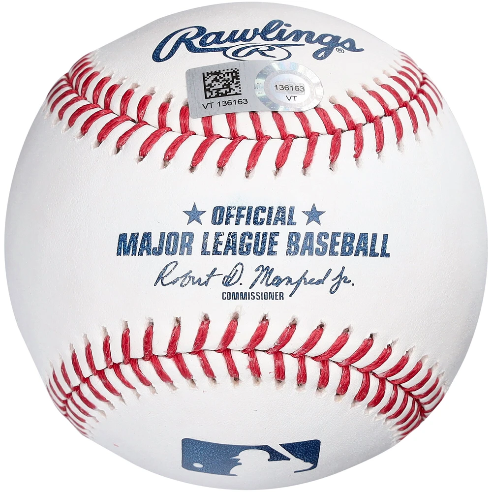 Paul Molitor Milwaukee Brewers Autographed Baseball with "HOF 04" Inscription