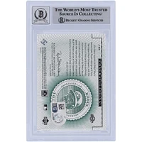 Robin Yount Milwaukee Brewers Autographed 2002 Upper Deck Sweet Spot Classic Game Jersey Relic #J-RY Beckett Fanatics Witnessed Authenticated / Card