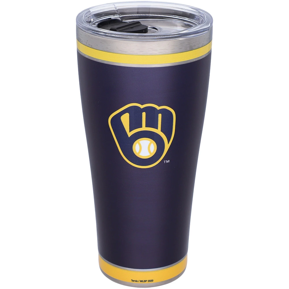 Brasseurs Tervis Milwaukee 30 oz. Gobelet Homerun en acier inoxydable avec couvercle coulissant