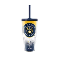 Tervis Milwaukee Brewers Defend 24oz. Classic Tumbler With Straw Lid