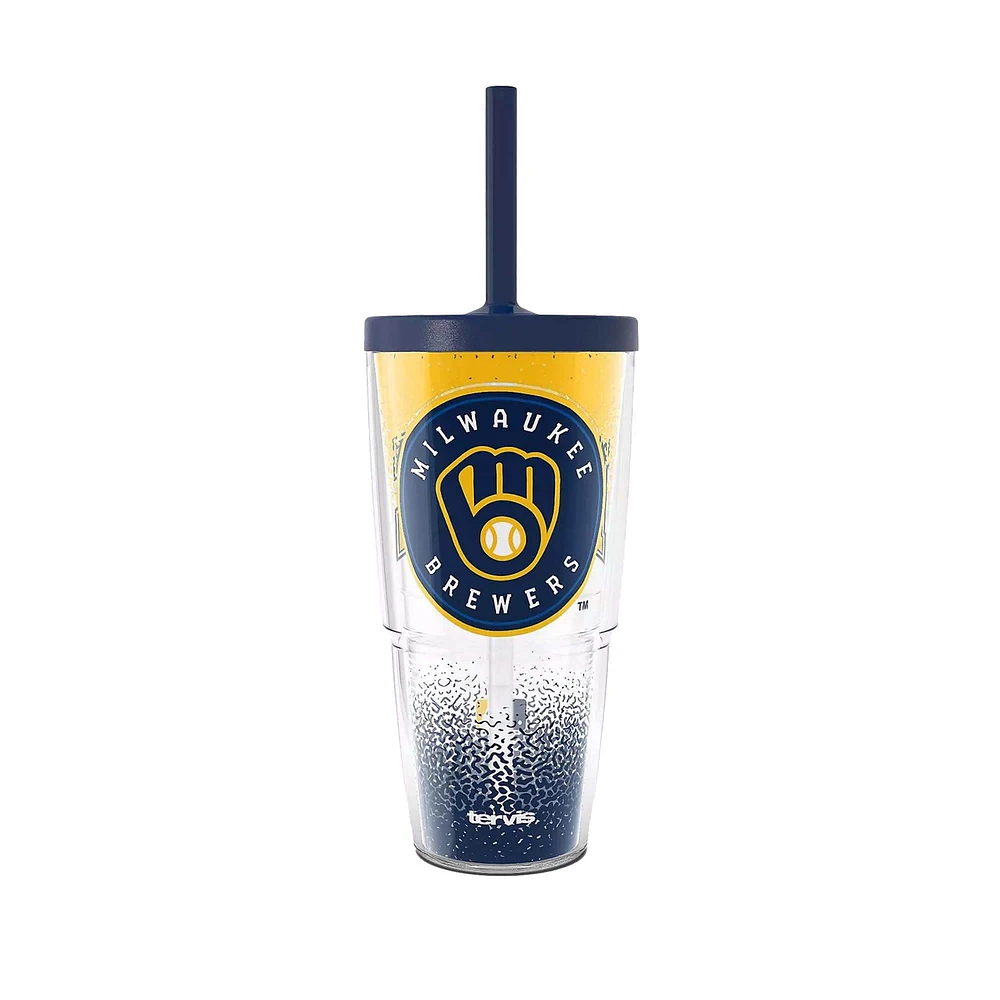 Tervis Milwaukee Brewers Defend 24oz. Classic Tumbler With Straw Lid