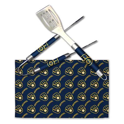 Milwaukee Brewers The Northwest Group BBQ Grill Utensil Set