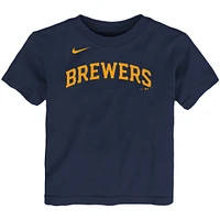 Toddler Nike Christian Yelich Navy Milwaukee Brewers Player Name & Number