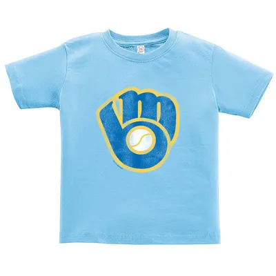 Toddler Soft As A Grape Light Blue Texas Rangers Cooperstown Collection  Shutout T-Shirt