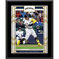 William Contreras Milwaukee Brewers 10.5" x 13" Sublimated Player Plaque