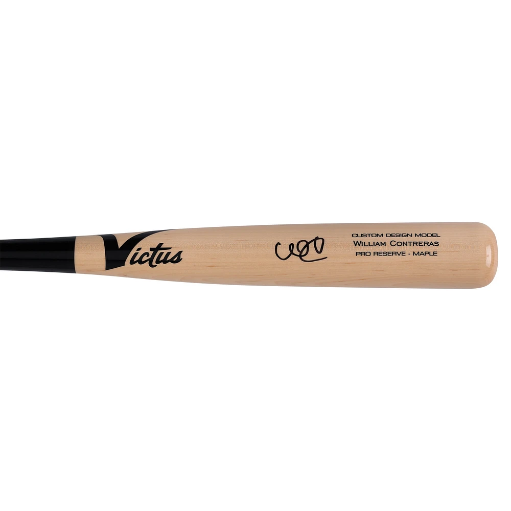 William Contreras Milwaukee Brewers Autographed Victus Game Model Bat 