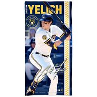 WinCraft Christian Yelich Milwaukee Brewers 30'' x 60'' Player Spectra - Beach Towel