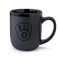 WinCraft Milwaukee Brewers 17oz. Black Tonal Mug