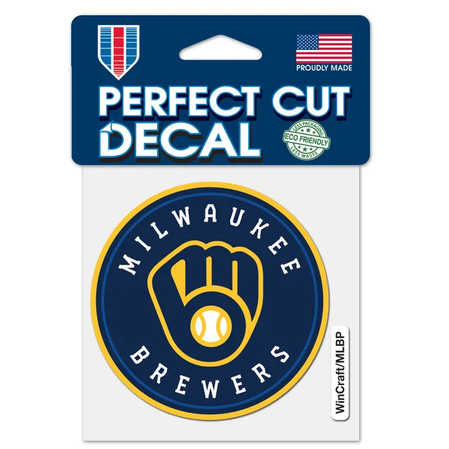 Lids Milwaukee Brewers WinCraft 8 x 8 Team Color Decal
