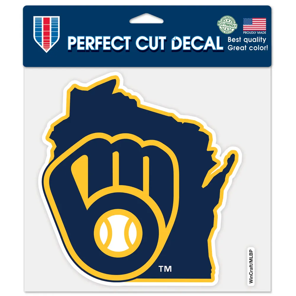 Lids Milwaukee Brewers WinCraft 8 x 8 State Color Decal