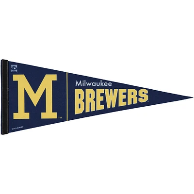 WinCraft Milwaukee Brewers Cooperstown Collection 12" x 30" Premium Pennant
