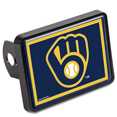 WinCraft Milwaukee Brewers Universal Rectangle Hitch Cover