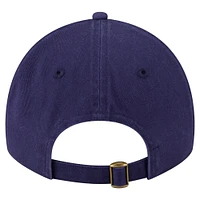 Women's New Era  Navy Milwaukee Brewers Preppy Team 9TWENTY Adjustable Hat