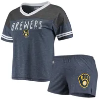 Lids Milwaukee Brewers Concepts Sport Women's Badge T-Shirt