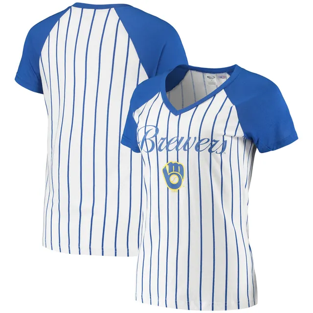 Lids Los Angeles Dodgers Soft as a Grape Women's Plus V-Neck