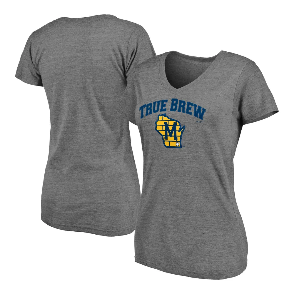 Men's Milwaukee Brewers Fanatics Branded Navy Brew Crew Hometown Collection  T-Shirt