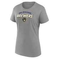 Women's Fanatics Milwaukee Brewers Risk T-Shirt Combo Pack