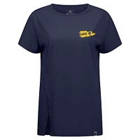 Women's Levelwear Navy Milwaukee Brewers Influx Rafters T-Shirt