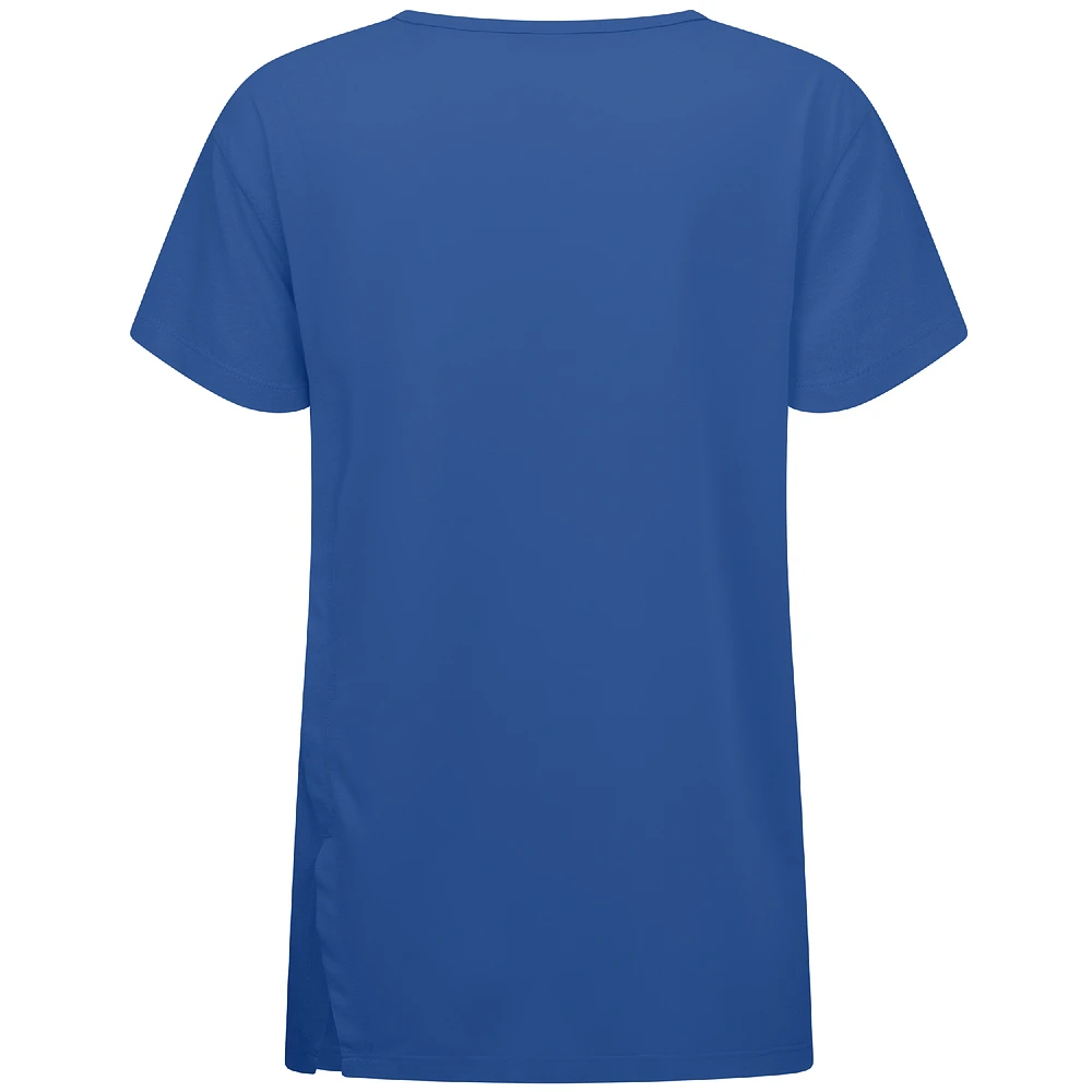 Women's Levelwear Royal Milwaukee Brewers Cooperstown Collection Influx Core Logo T-Shirt