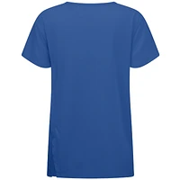 Women's Levelwear Royal Milwaukee Brewers Cooperstown Collection Influx Core Logo T-Shirt