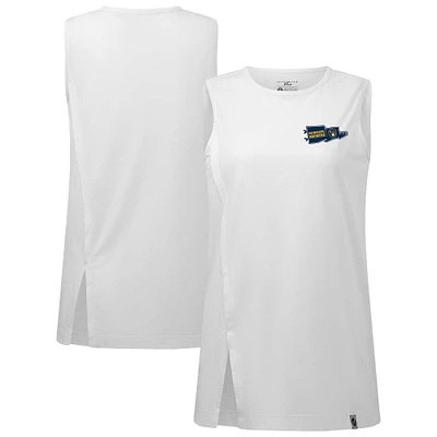 Débardeur blanc Influx Rafters pour femme de Levelwear Milwaukee Brewers