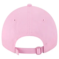 Casquette ajustable 9TWENTY rose New Era pour femme, fête des mères, des Brewers de Milwaukee