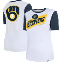 Genuine Merchandise Women's Milwaukee Brewers Tee Shirt T-Shirt NEW Size  MEDIUM