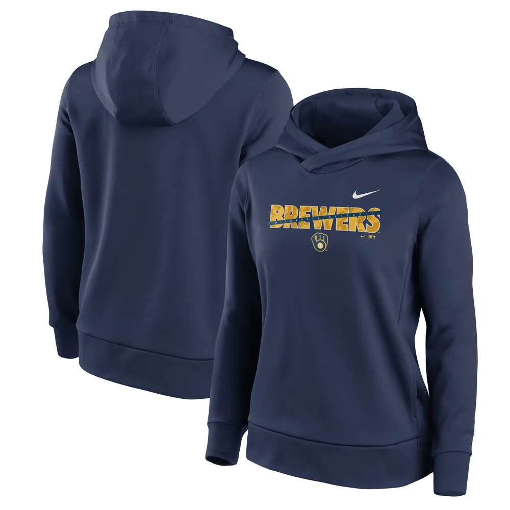 Milwaukee Brewers Nike Women's Split Logo Legend Hoodie Training