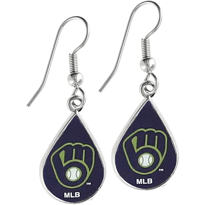 Boucles d'oreilles pendantes WinCraft Milwaukee Brewers pour femme