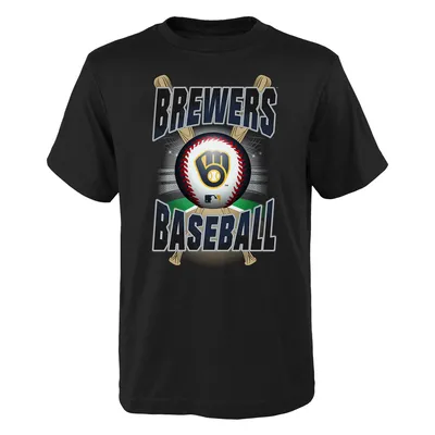 Milwaukee Brewers Youth Special Event T-Shirt - Black