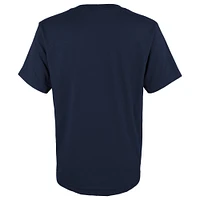 T-shirt des vestiaires séries éliminatoires 2023 Milwaukee Brewers de la marine Fanatics pour jeunes