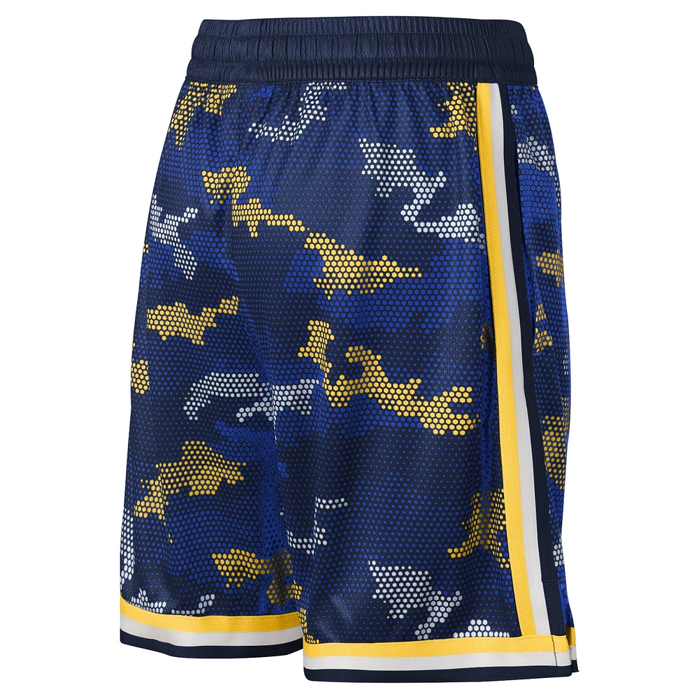 Youth Fanatics Navy Milwaukee Brewers Tech Runner Shorts