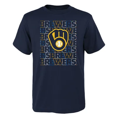 Lids Houston Astros Youth Letterman T-Shirt - Navy