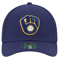 Youth New Era  Navy Milwaukee Brewers  Player Replica 9FORTY Adjustable Hat