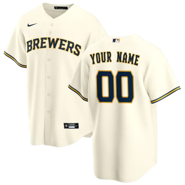 Milwaukee Brewers Baseball Jersey MLB Hello Kitty Custom Name & Number