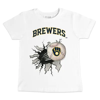 Lids Milwaukee Brewers Tiny Turnip Youth Smores T-Shirt - Navy