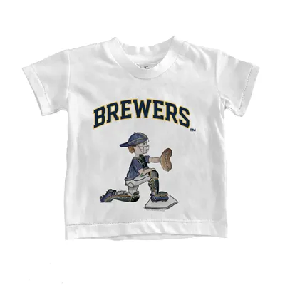 Lids Atlanta Braves Tiny Turnip Infant Baseball Babes T-Shirt - White