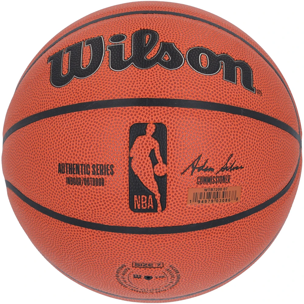Damian Lillard Milwaukee Bucks Autographed Wilson Authentic Series Indoor/Outdoor Basketball 