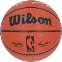 Giannis Antetokounmpo & Damian Lillard Milwaukee Bucks Autographed Wilson Authentic Series Indoor/Outdoor Basketball