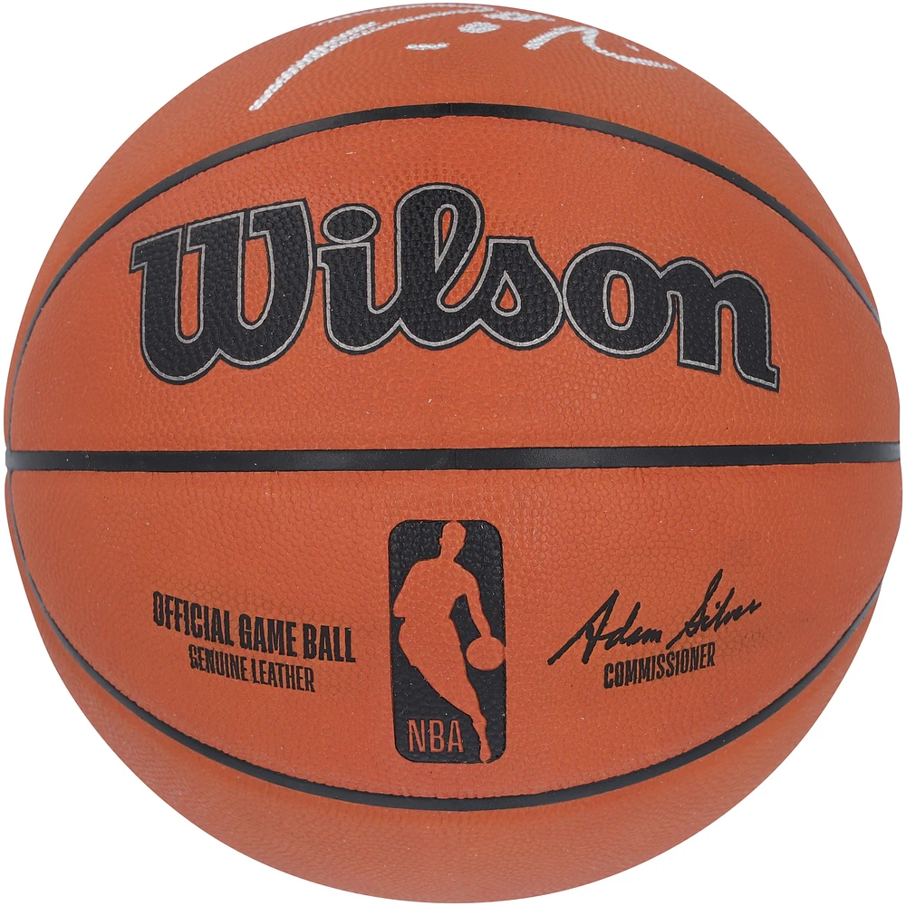 Giannis Antetokounmpo & Damian Lillard Milwaukee Bucks Autographed Wilson Official Game Basketball
