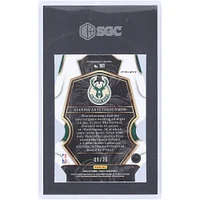 Giannis Antetokounmpo Milwaukee Bucks 2022-23 Panini Select Tie Dye Die-Cut Prizm #161 #9/25 SGC Authenticated 9.5 Card