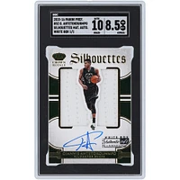 Giannis Antetokounmpo Milwaukee Bucks Autographed 2015-16 Panini Preferred Silhouettes White Box Relic #52 #1/1 SGC Authenticated 8.5/10 Card