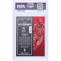 Giannis Antetokounmpo Milwaukee Bucks Autographed 2017-18 Panini Contenders Historic Rookie Ticket #HRT-GA #/99 PSA Authenticated 9 Card