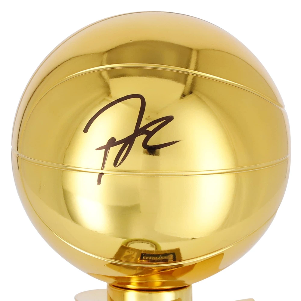 Giannis Antetokounmpo Milwaukee Bucks Autographed NBA Larry O'Brien Replica Trophy