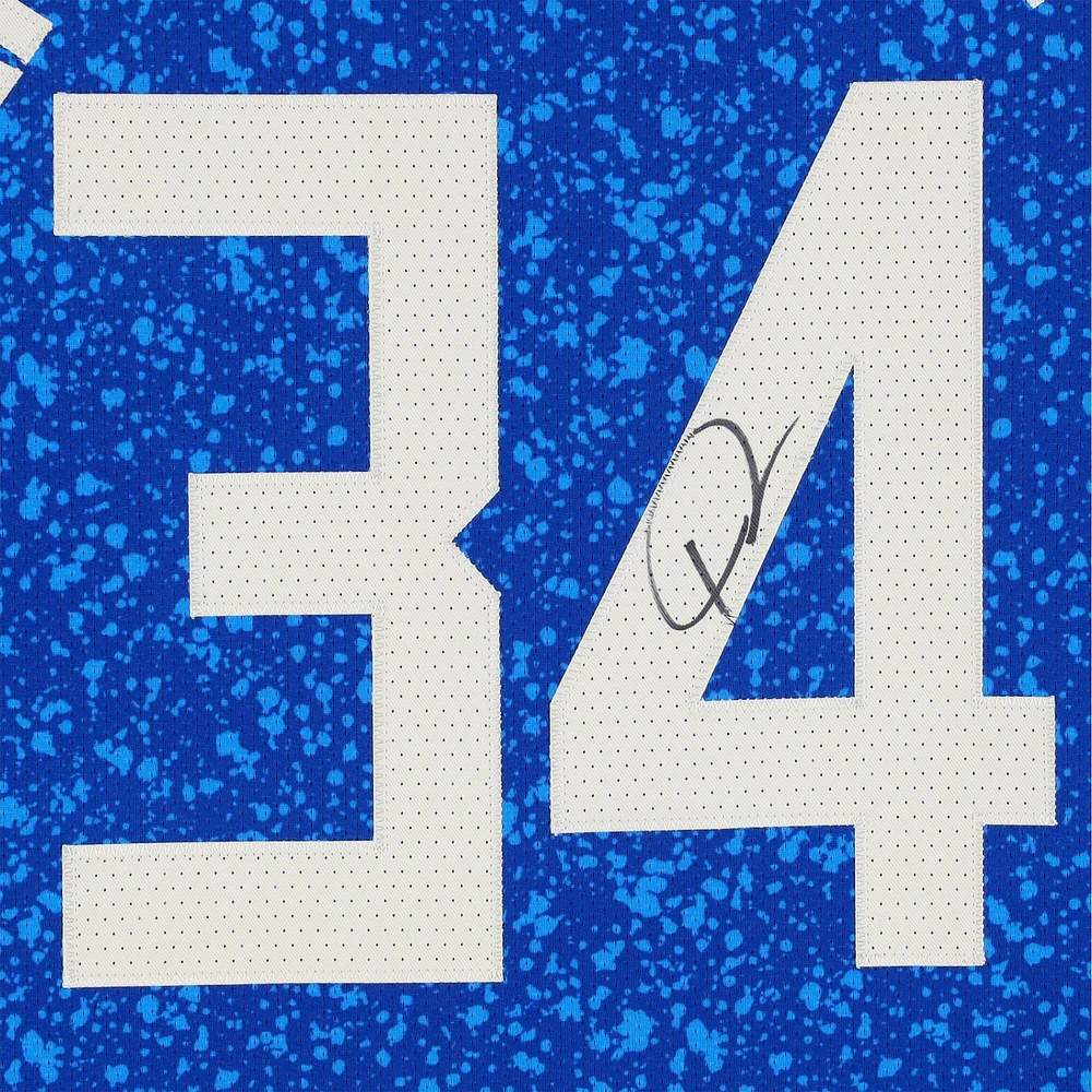 Giannis Antetokounmpo Milwaukee Bucks Autographed Royal Nike 2023-24 City Edition Authentic Jersey