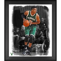 Giannis Antetokounmpo Milwaukee Bucks Framed 20" x 24" In the Zone Photograph